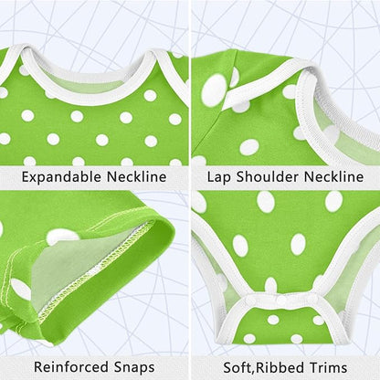 Bright Emotions Raccoons Baby Short Sleeve Bodysuits Romper Unisex Infant Outfit Wrapping Clothes for Boy Girl kids 3M