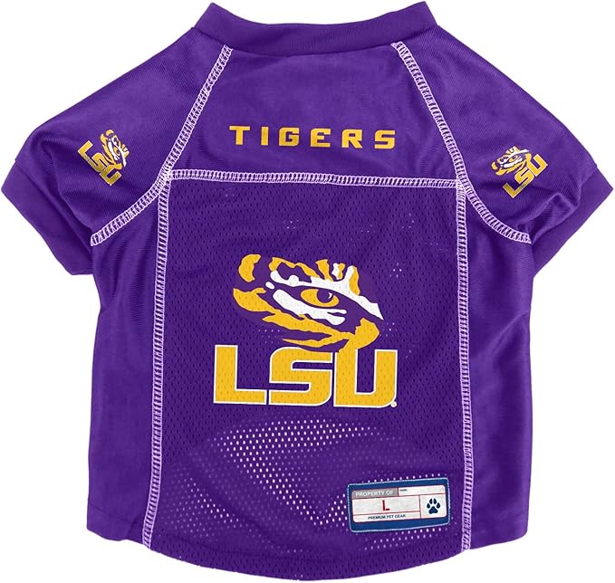 Littlearth NCAA Basic Pet Jersey - Officially Licensed Teams