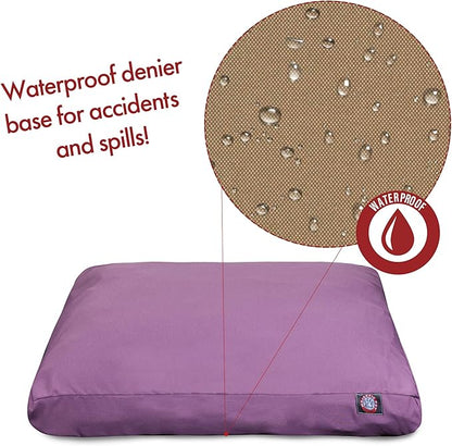 Majestic Pet Solid Lilac X-Large Rectangle Bed