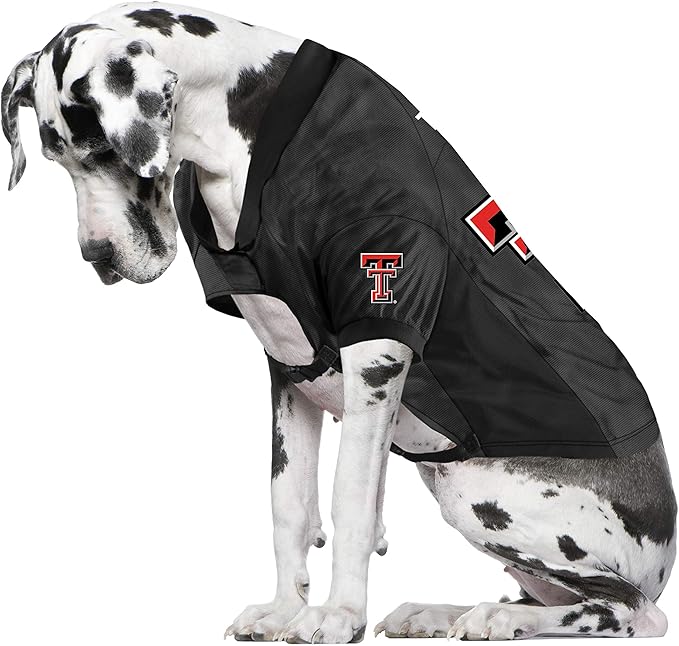 Littlearth NCAA Stretch Pet Jersey for Big Dogs