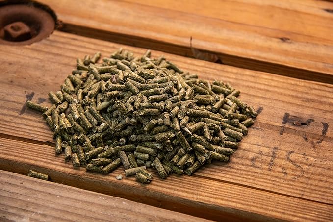 New Country Organics Rabbit Food Pellets | Essential Bunny Supplies | Corn-Free and Soy-Free | 15% Protein Rabbit Feed for Healthy Hoppers | Certified Organic and Non-GMO | 40 lbs