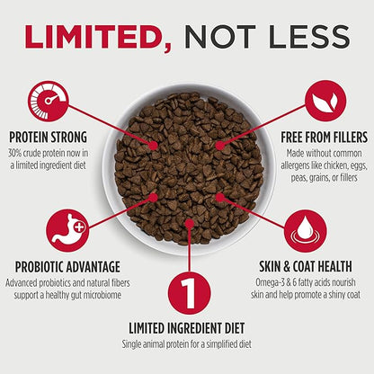 Nulo Freestyle Limited Ingredient Dry Dog Food - High Protein Alaska Pollock & Lentils Recipe, Natural Grain Free Dog Food for Puppies & Adults, Small, Medium and Large Breed Kibble, 24lb Bag