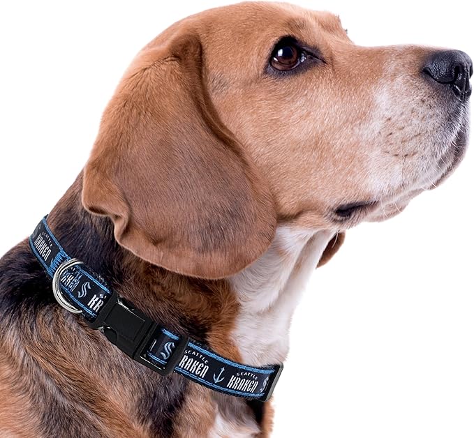 Pets First NHL Collar for Dogs & Cats. Adjustable, Cute, & Stylish! The Ultimate Hockey Fan Collar!