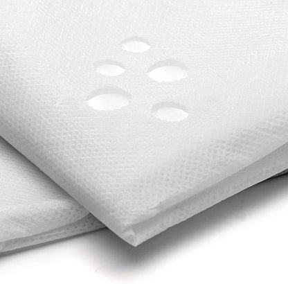 Furhaven Dog Bed Liner Water-Resistant Contour Luxe Lounger Foam Mattress Protector Cover - White, Large