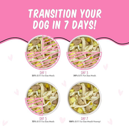 Weruva Best Fido Friend Fun Size Meals for Dogs, Wanna Be Withya, 2.75oz Cup, Pack of 12