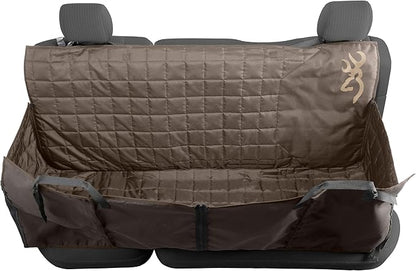 Browning Pet Hammock Backseat Cover, Durable Backseat Protection, Elk/Field Khaki