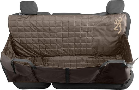 Browning Pet Hammock Backseat Cover, Durable Backseat Protection, Elk/Field Khaki
