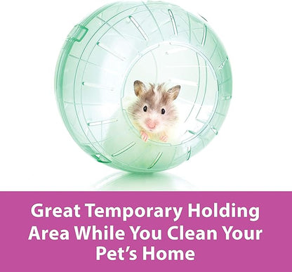 Kaytee 11.5" Clear Run-About Exercise Ball For Pet Rats & Chinchillas