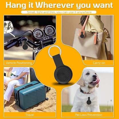 GPS Tracker for Vehicles, Mini Portable Car GPS Tracking of iOS & Android App Support, Full Global Coverage Location GPS Tracker for Dogs,No Subscription Required/No Monthly Fee/No SIM Card Required