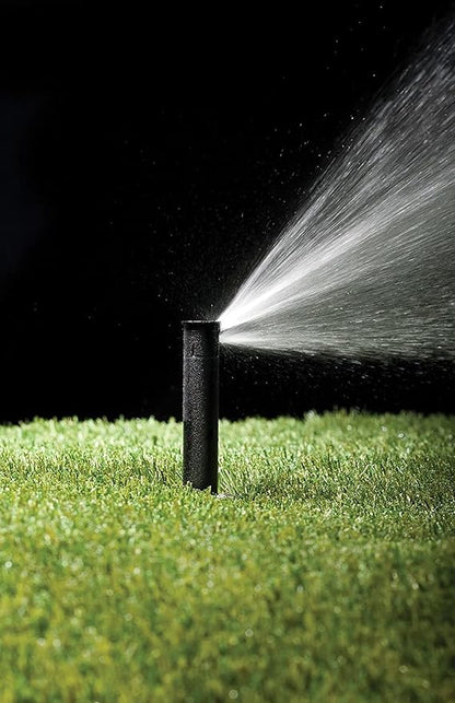 Rain Bird 1804QDSP25 Pressure Regulating (PRS) Professional Dual Spray Pop-Up Sprinkler, 90° Quarter Circle Pattern, 8' - 15' Spray Distance, 4" Pop-up Height