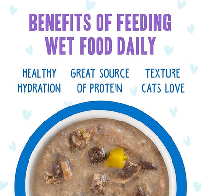 Weruva B.F.F. OMG - Best Feline Friend Oh My Gravy!,Love Munchkin! with Chicken & Pumpkin in Gravy Cat Food,5.5oz Can,(Pack of 16)