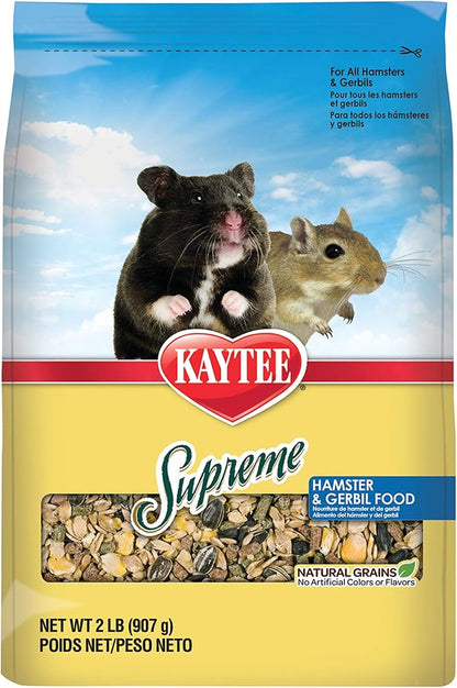 Kaytee Supreme Hamster & Gerbil Food, 2 Lb
