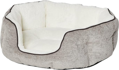 MidWest Homes for Pets Small QuietTime Deluxe Pet Bed- Taupe/Fur