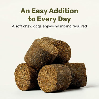 Badlands Ranch Super Daily Wellness Soft Chews for Dogs – Superfood Blend with Flaxseed, Turmeric & Lion’s Mane Mushroom – 60 Soft Chews