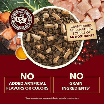 ACANA Market Medley Indoor Cat Adult Cat Food, Chicken, Trout & Salmon Recipe with Freeze-Dried Morsels Made with Chicken & Cranberry, Complete and Balanced Nutrition, 3.5 lb Bag