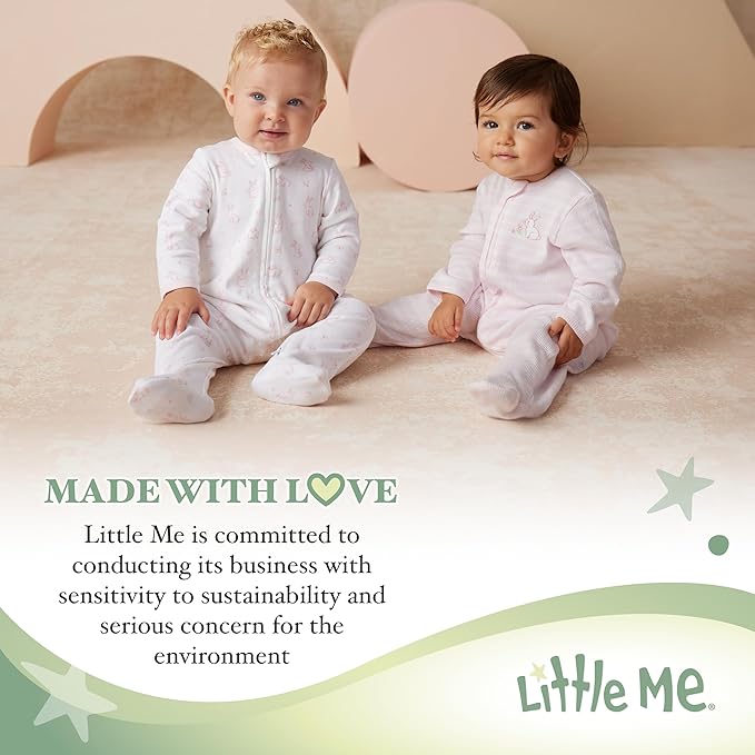 Little Me Blankets for Baby Girls' Swaddling Receiving Blanket, Pink Dream, 30 x 27 Inches