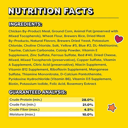 Temptations Cat Treats, Classic Crunchy and Soft Cat Treats, Catnip Fever Flavor, Catnip Treats, 30 oz. Tub
