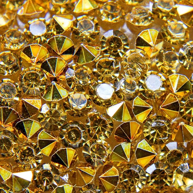 Sparkles Home Pet Bed, Sparkling Rhinestones, Soft, Comfortable Velvet, for Lounging Dogs, Cats, Pets, Gold, Small, Sold Individually