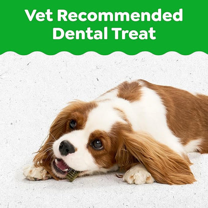 Greenies Dental Treats for Dogs, Veterinarian-Recommended Natural Puppy Treats Regular Size, 6 oz. Pack, 6 Count