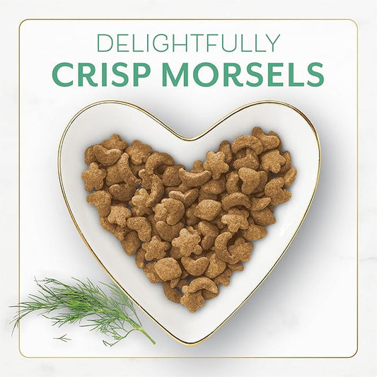 Purina Fancy Feast Dry Cat Food with Ocean Fish and Salmon - (Pack of 4) 16 oz. Bags