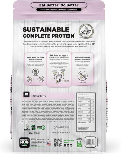 Nature's HUG Hypoallergenic Dry Cat Food for Kitten Growth – Complete & Balanced Nutrition, Sensitive Stomach Support, High-Protein, Grain Free – 4lb