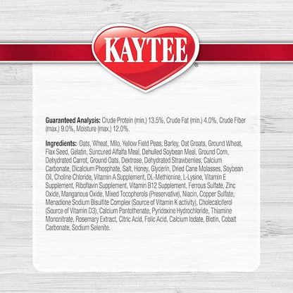 Kaytee Small Animal Treat Stick with Superfoods, Strawberry & Flax Seed, 5.5 oz (Pack of 2)