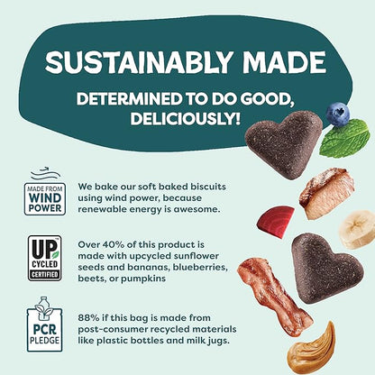 Shameless Pets Soft-Baked Dog Treats, Variety 5-Pack - Natural & Healthy Dog Chews for Small, Medium & Large Dogs - Biscuits Baked & Made in USA, Free from Grain, Corn & Soy