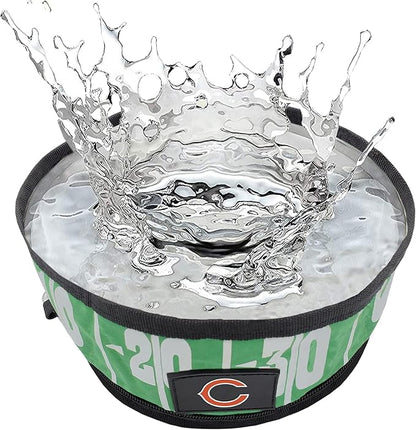Pets First NFL Collapsible Pet Bowl