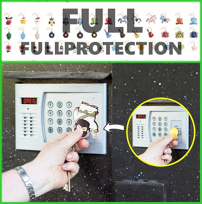 Leather Keychain Holder Case Compatible with AirTag,Cute Protective Cover with Keyring,Anti-Scratch Finder GPS Tracker Case for Wallet Keys,bag,pets,Backpack(D)