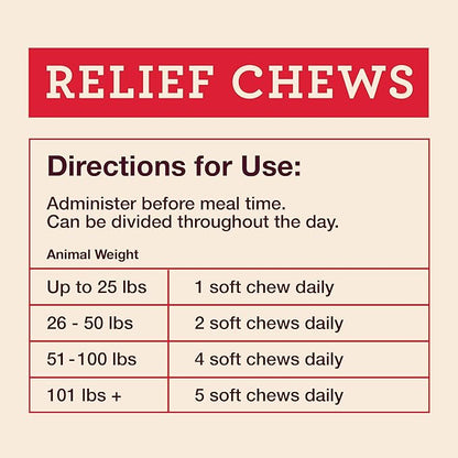 Hemp Well Hemp Relief Dog Soft Chews – Supports Joint Health in Dogs and Relieves Pain and Inflammation from Everyday Activities, Organically Sourced (2 Pack)