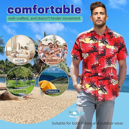 Dog Shirts Hawaii Dog Clothes for Small Medium Large Dogs Owner and Pet Shirts are Sold Separately