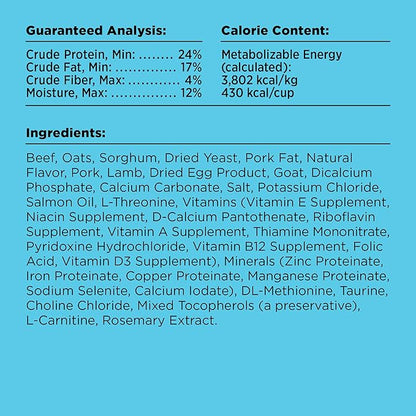 BIXBI Liberty Ancient Grains Dry Dog Food, Rancher’s Red Recipe – Fresh Meat, High Protein, Wholesome Grains – USA Made, 4 lbs