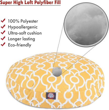 Majestic Pet Athens Citrus Large Round Pet Bed