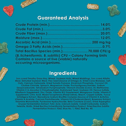 Kaytee Forti-Diet Pro Health Nourish+Protect Guinea Pig Food, Comprehensive Nutrition Backed by Science, Digestive Health, Immune Support, 20 pounds