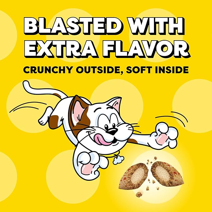 Temptations Wacky Blasts Cat Treats, Cluckin’ Bacon Flavor, 16 oz. Pouch