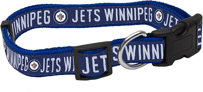 Pets First NHL Collar for Dogs & Cats. Adjustable, Cute, & Stylish! The Ultimate Hockey Fan Collar!