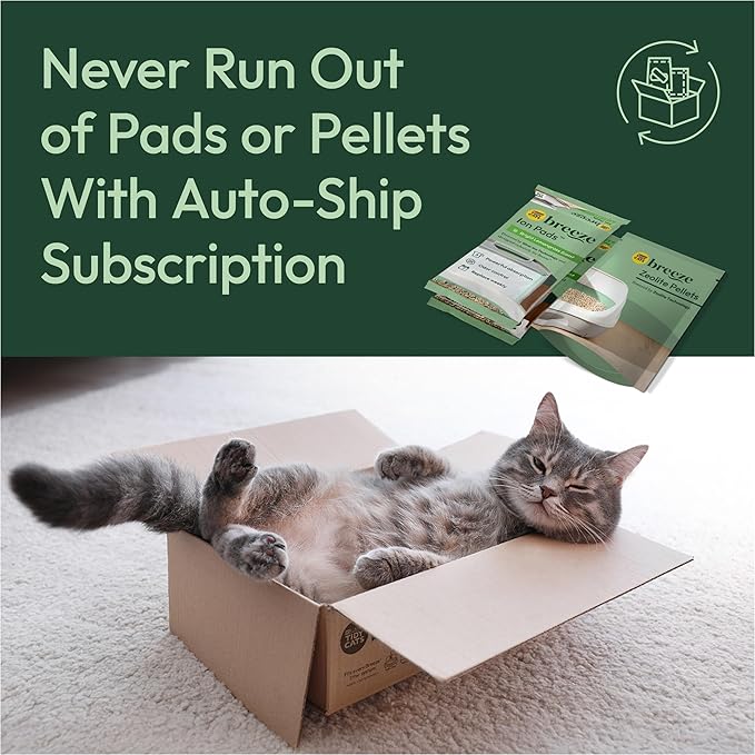Purina Tidy Cats Non Clumping Cat Litter, Breeze Enhanced Pellets Multi Cat Litter - 3.5 lb. Bag