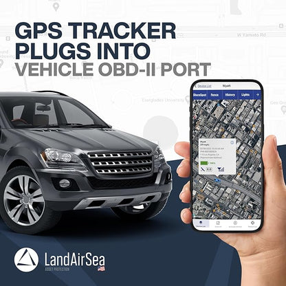 LandAirSea Sync GPS Tracker - 8.95 per month. Full Global Coverage. 4G LTE Real-Time Tracking for Vehicle, Asset, Fleet, and Elderly.
