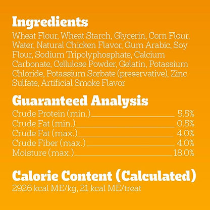 Pedigree Dentastix Chewy Chunx Large Dog Dental Treats Chicken Flavor, 13.5 oz. Bag