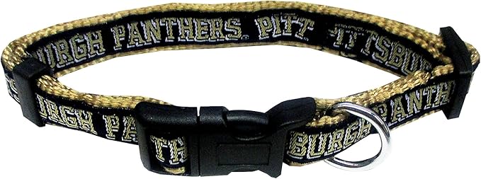 Pets First Collegiate Pet Accessories, Dog Collar, Pittsburgh Panthers, Small