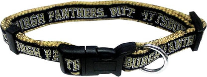 Pets First Collegiate Pet Accessories, Dog Collar, Pittsburgh Panthers, Medium