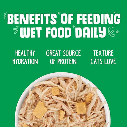 Weruva Classic Cat Food, Green Eggs & Chicken with Chicken Breast & Egg in Pea Soup, 5.5oz Can (Pack of 24)