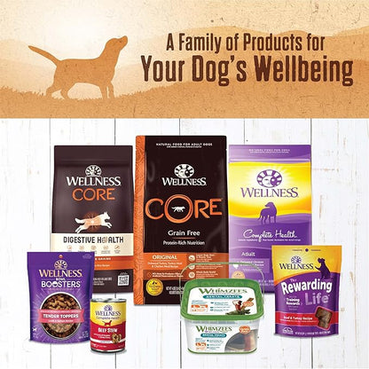 Wellness 95% Beef Natural Wet Grain Free Canned Dog Food, 13.2-Ounce Can (Pack of 12)