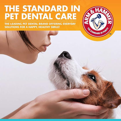 Arm & Hammer for Pets Fresh Breath Enzymatic Dog Toothpaste, Vanilla Ginger Flavor, Safe for Puppies and Adult Dogs, Daily Baking Soda Dental Gel to Eliminate Bad Breath, 2.5 Oz - 72 Pack