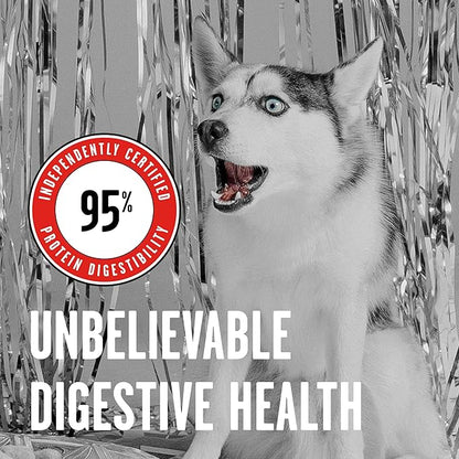 BIXBI Liberty Freeze-Dried Dog Food Topper & Treats, Beef – 98% Meat & Organs, No Refrigeration – USA Made, 26 oz