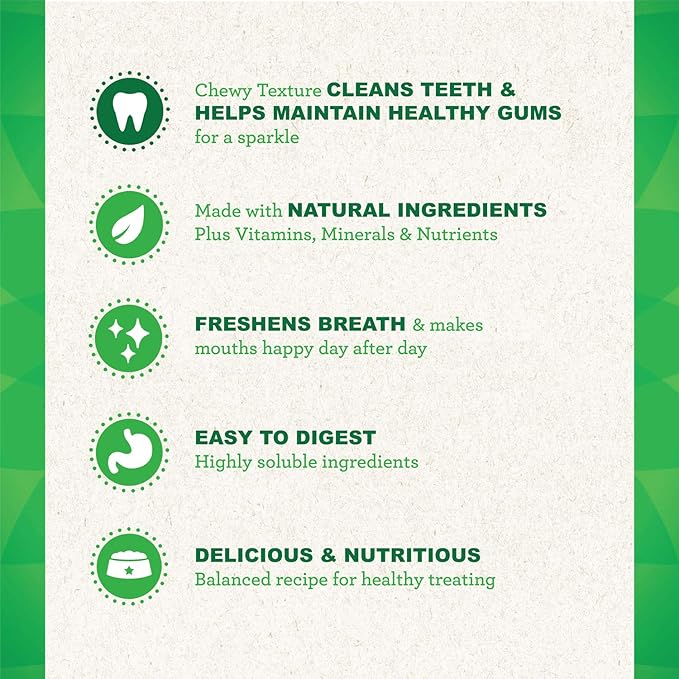 Greenies Teenie Variety Pack With 12 Oz. Original And 12 Oz. Blue Berry Dental Dog Treats