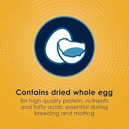 Kaytee Forti-Diet Pro Health Egg-Cite Pet Conure & Lovebird Food, 3 Pound