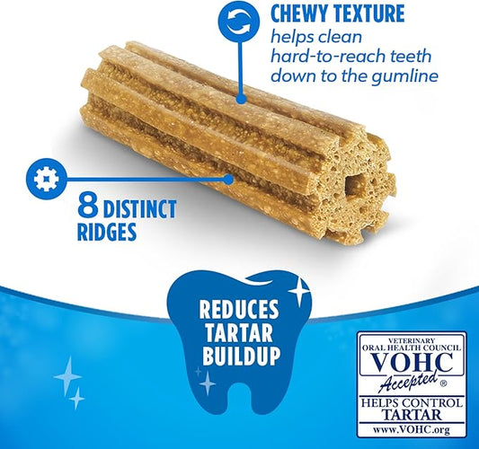 Purina DentaLife Daily Oral Care Dog Dental Chews for Small and Medium Breed Dogs - 60 ct.