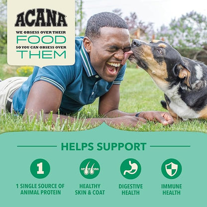 ACANA Wholesome Grains Dry Dog Food Limited Ingredient Lamb & Pumpkin Recipe 4lb Bag