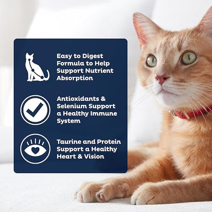9Lives Plus High Protein Dry Cat Food, 12 lb. Bag